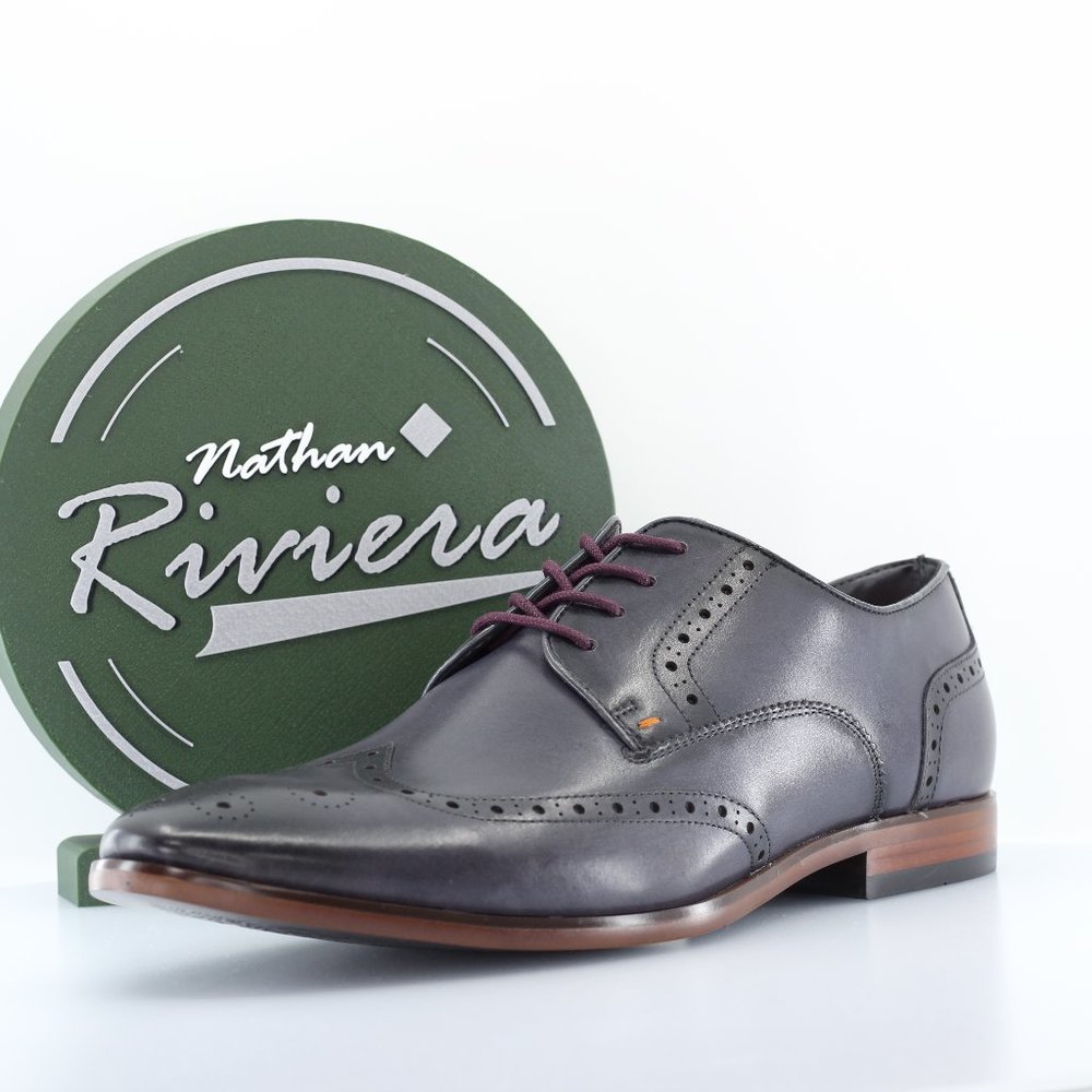 Tallia Vitale Leather Wingtip Derby